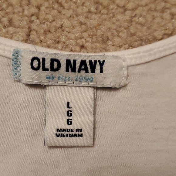 Old Navy Shine On Racetrack Tank size Large L - Picture 3 of 3